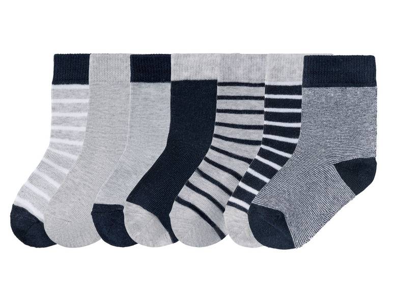 lupilu® Kleinkinder Socken, 7 Paar, mit Bio-Baumwolle Speichern exportieren
