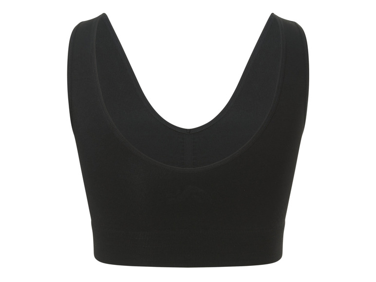 CRIVIT Damen Seamless-Sportbustier, Medium-Level, mit dynamischer Kühltechnologie Outlet