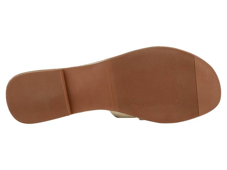 esmara® Damen Pantoletten aus Leder Meist gekauft