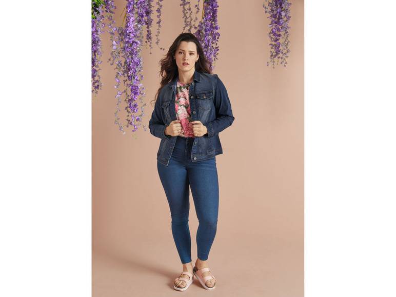 esmara® Damen Jeansjacke, leicht tailliert geschnitten Fabrik Onlineshop