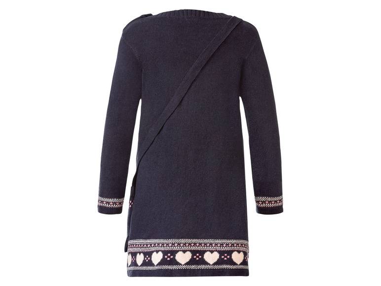 lupilu® Kleinkinder Strickkleid, mit Umhängetäschchen Großer Ausverkauf