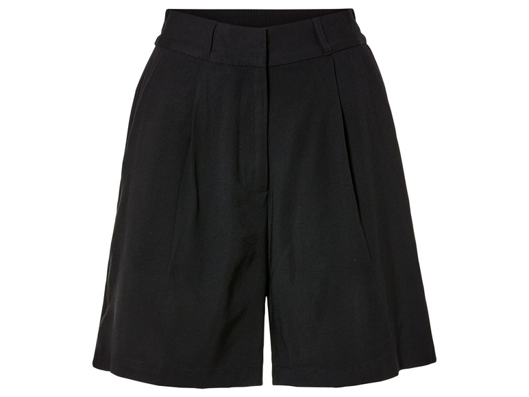 esmara® Damen Shorts mit Bundfalten Flash Sale