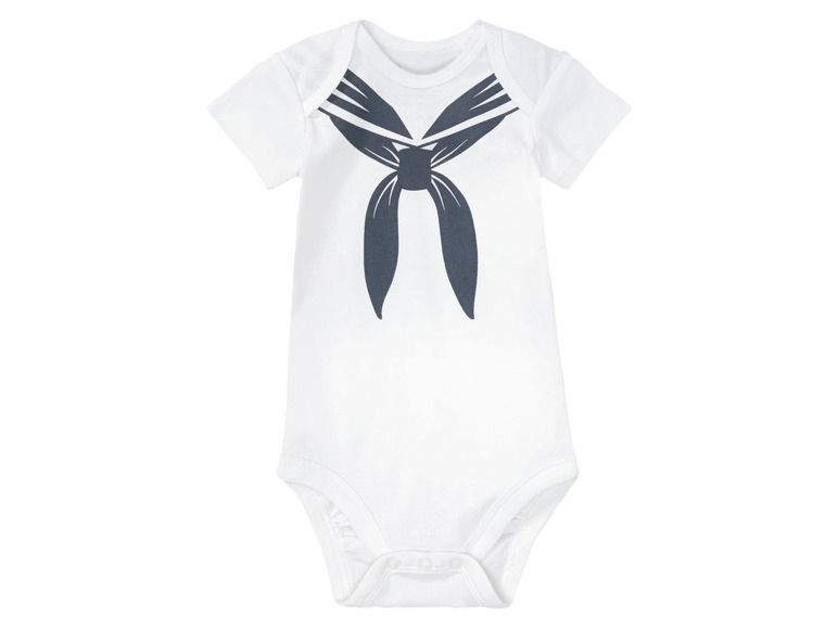 lupilu® Baby Bodies, 5 Stück, kurzarm, aus reiner Bio-Baumwolle Begrenztes Angebot
