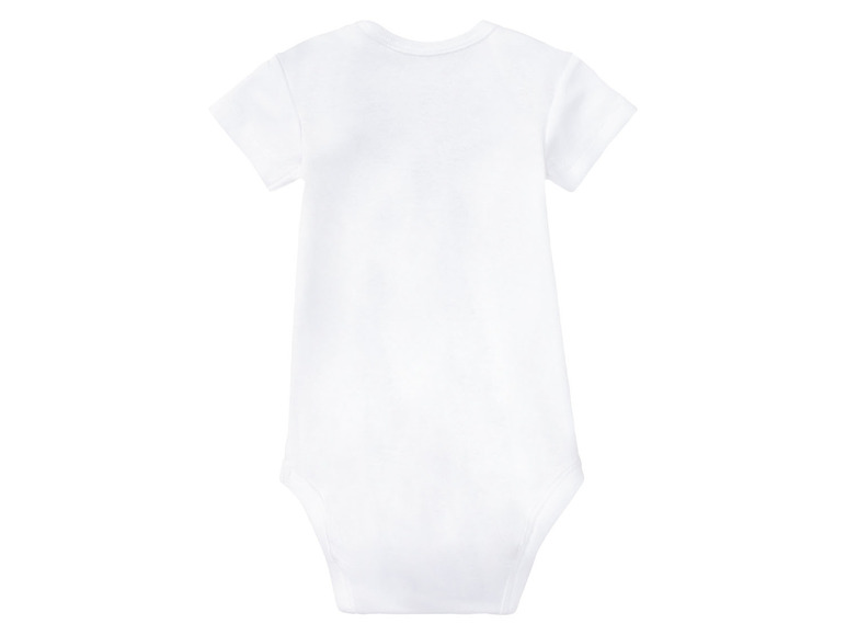 lupilu® Baby Bodies, 5 Stück, kurzarm, aus reiner Bio-Baumwolle Begrenztes Angebot