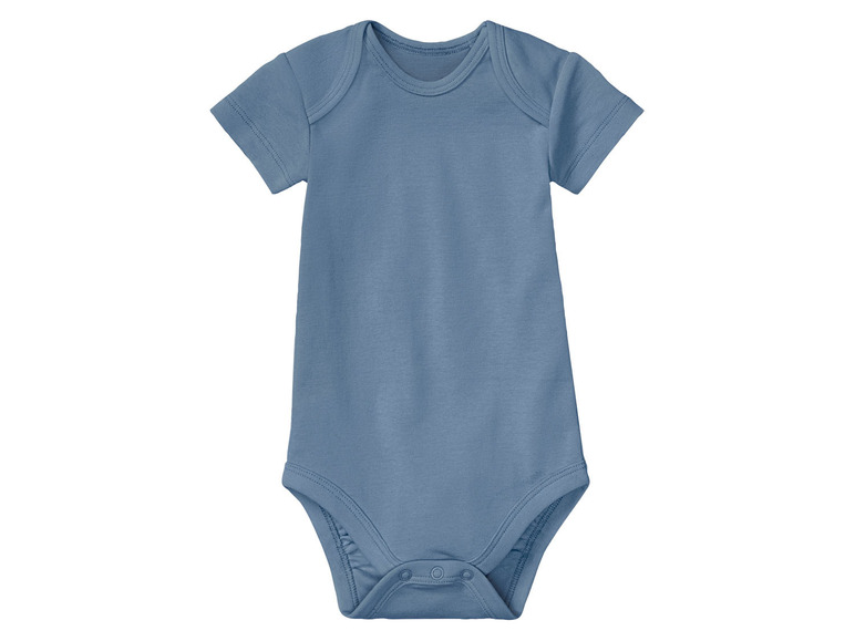 lupilu® Baby Bodies, 5 Stück, kurzarm, aus reiner Bio-Baumwolle Begrenztes Angebot