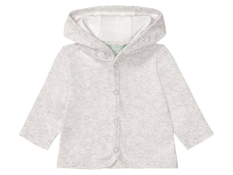 lupilu® Baby Sweatjacke, 2 Stück, aus reiner Bio-Baumwolle Exklusivangebot