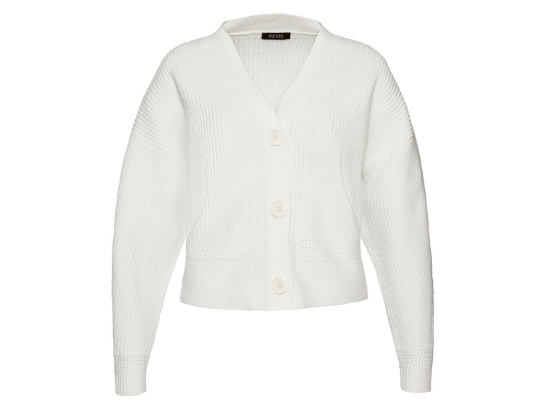 esmara® Damen Cardigan, mit klassischem Patentmuster Saisonschlussverkauf