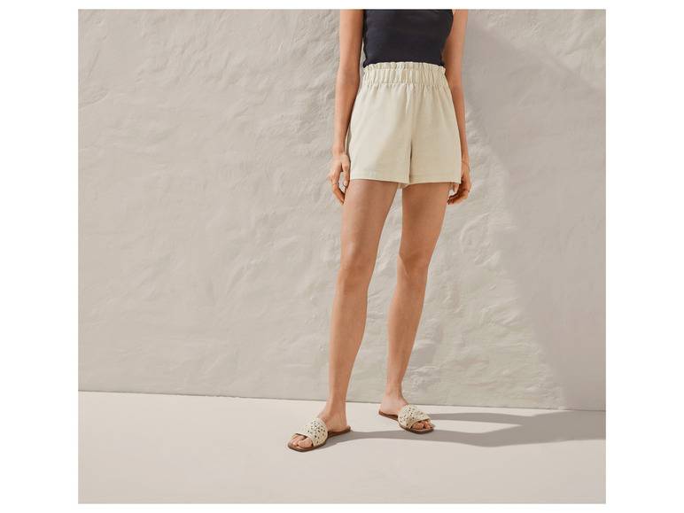 esmara® Leinen-Shorts mit hoher Leibhöhe Muttertagsangebot