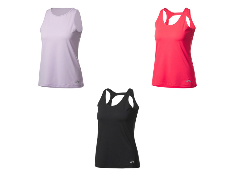CRIVIT Damen Funktionstop aus 90 % recyceltem Material