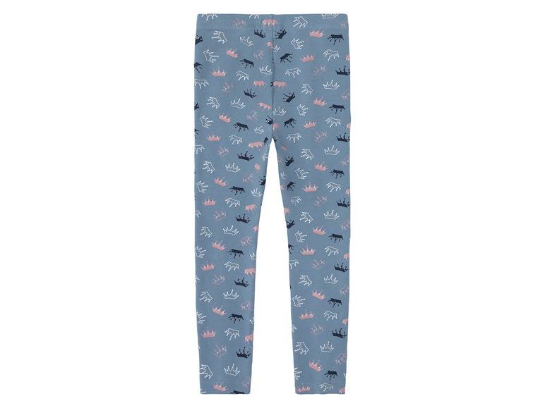 lupilu® Kleinkinder Leggings, 2 Stück, mit hohem Baumwollanteil Valentinstagsangebot