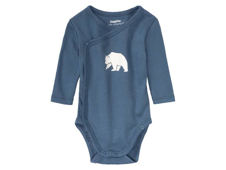 lupilu® Baby Body / Wickelbody aus reiner Bio-Baumwolle Neueste Mode