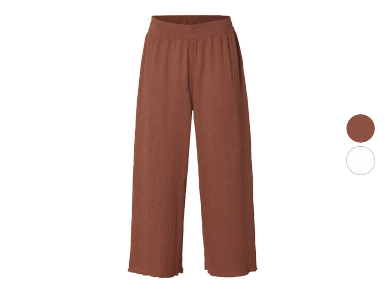 esmara® Damen Culotte in modischer Crinkle-Qualität Blitzangebot