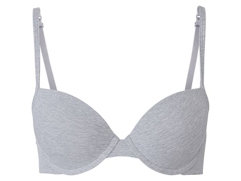 esmara® Damen Bügel BH, 2 Stück, mit hohem Baumwollanteil Saisonale Angebote