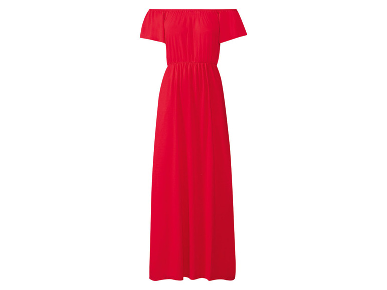 esmara® Damen Maxikleid mit Gummizug in der Taille Räumungsverkauf