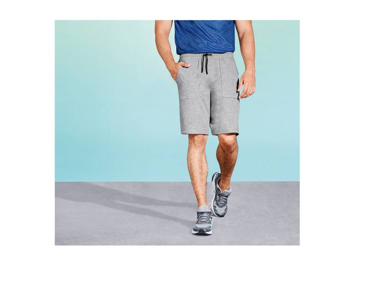 CRIVIT Herren Sweatshorts mit Baumwolle Letzte 3 Tage