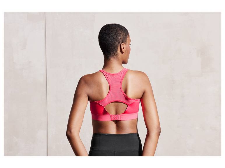 CRIVIT Damen Sportbustier, High-Level, mit Mesh-Einsätzen Bis zu 50% Rabatt