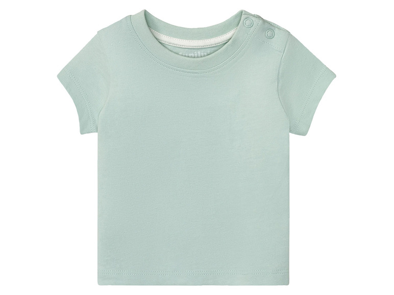 lupilu® Baby T-Shirt, 3 Stück, mit Bio-Baumwolle Nur für heute