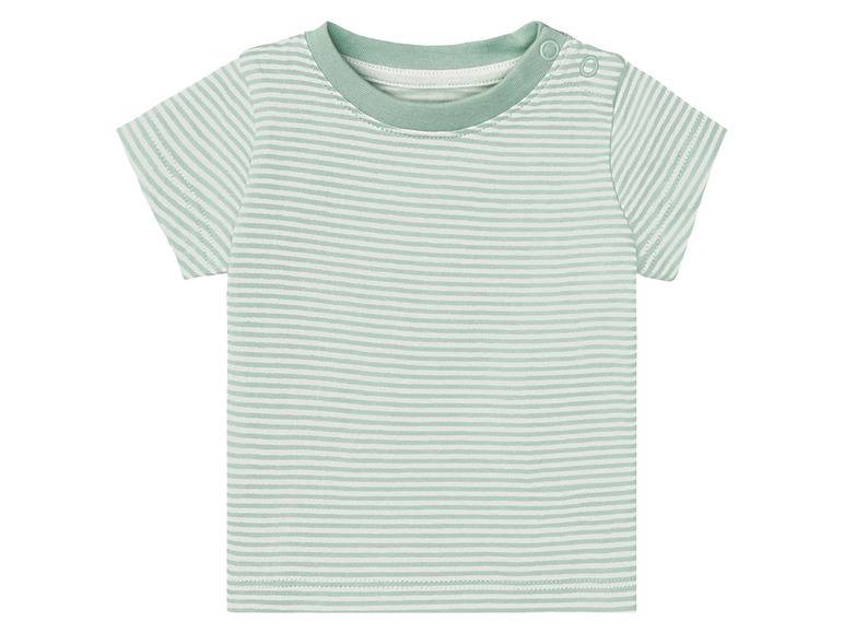lupilu® Baby T-Shirt, 3 Stück, mit Bio-Baumwolle Nur für heute