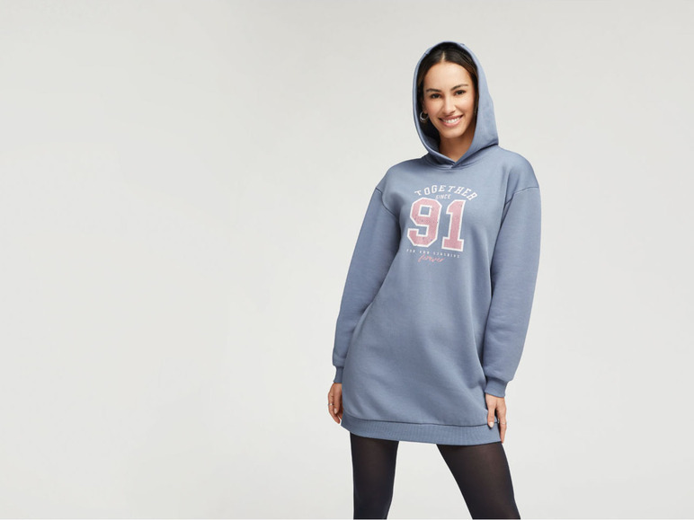 esmara® Damen Sweatkleid mit angerauter Innenseite Vierteljährliche Förderung