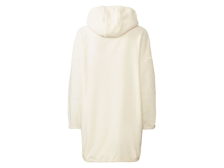 esmara® Damen Plüsch-Kleid mit Kapuze und Teddyplüsch Kostenloser Versand international