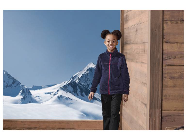 CRIVIT Kinder Fleecejacke, mit Stehkragen Begrenzt auf 3 Tage