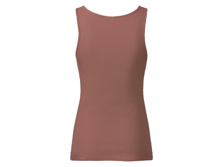 esmara® Damen Tops, 2 Stück, in anschmiegsamer Ripp-Qualität Speichern exportieren
