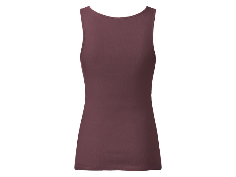 esmara® Damen Tops, 2 Stück, in anschmiegsamer Ripp-Qualität Speichern exportieren
