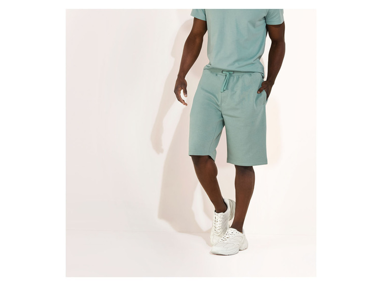 LIVERGY® Herren Sweatshorts, extra weiche Sweat-Qualität, mit Baumwolle 50% Rabatt für begrenzte Zeit