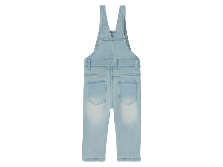 lupilu® Baby Latzhose Sweatdenim, mit Bio-Baumwolle Rabatte dieses Monats
