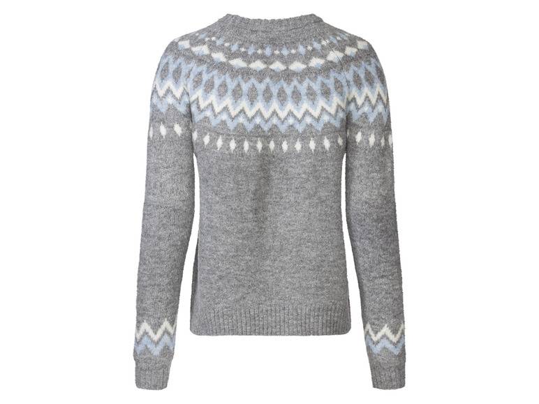 esmara® Damen Strickpullover, mit Rundhalsausschnitt Auslauf