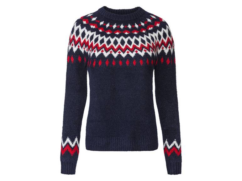 esmara® Damen Strickpullover, mit Rundhalsausschnitt Auslauf