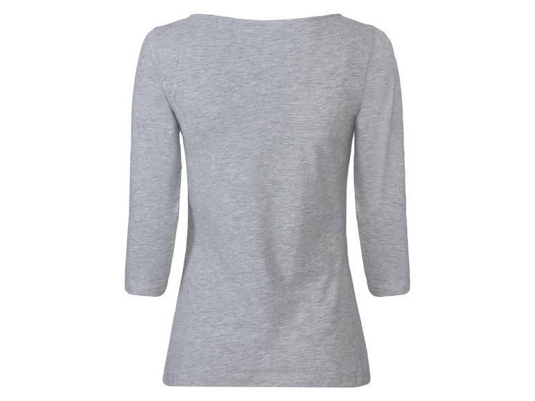 esmara® Damen Langarmshirts, 2 Stück, mit hohem Baumwollanteil Hotsell
