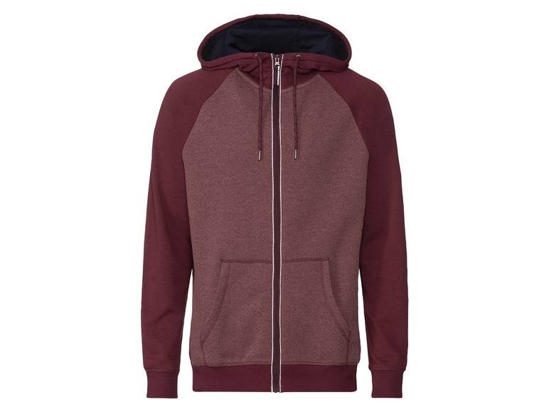 LIVERGY® Herren Sweatjacke mit Baumwolle im Angebot