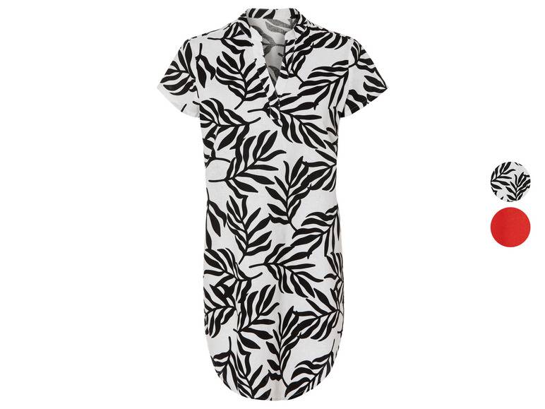 esmara® Damen Leinen-Tunika-Kleid, leger geschnitten Fabrikpreis