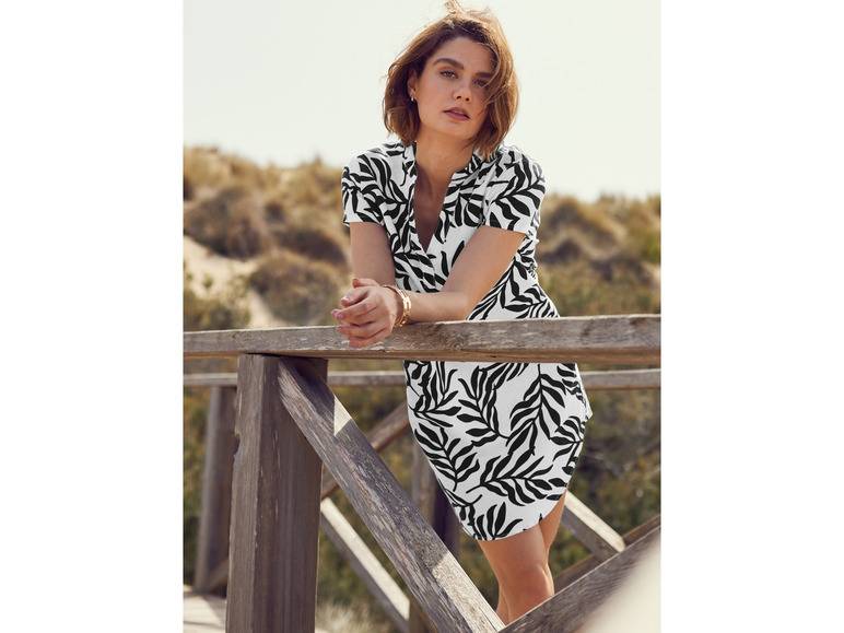 esmara® Damen Leinen-Tunika-Kleid, leger geschnitten Fabrikpreis