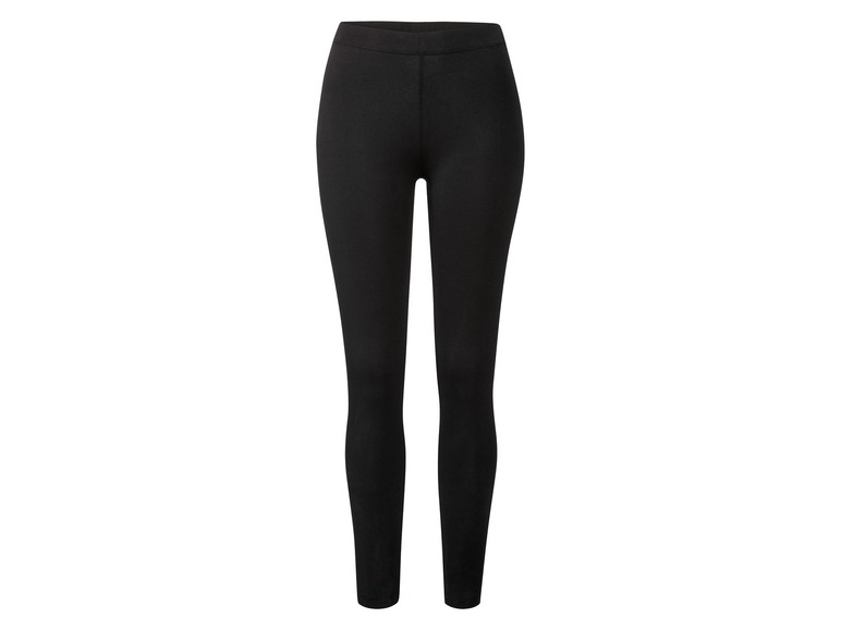 esmara® Damen Leggings, 2 Stück, normale Leibhöhe Versandkostenfrei
