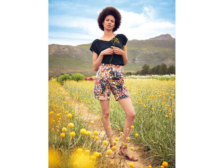 esmara® Damen Leinenshorts mit seitlichen Eingrifftaschen Flash Sale