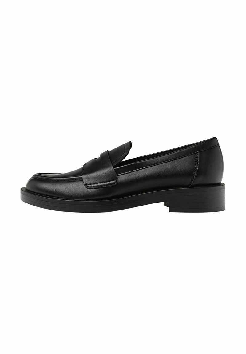 Stradivarius Stradivarius LOAFERS - Slip-ons - black Exklusive Angebote