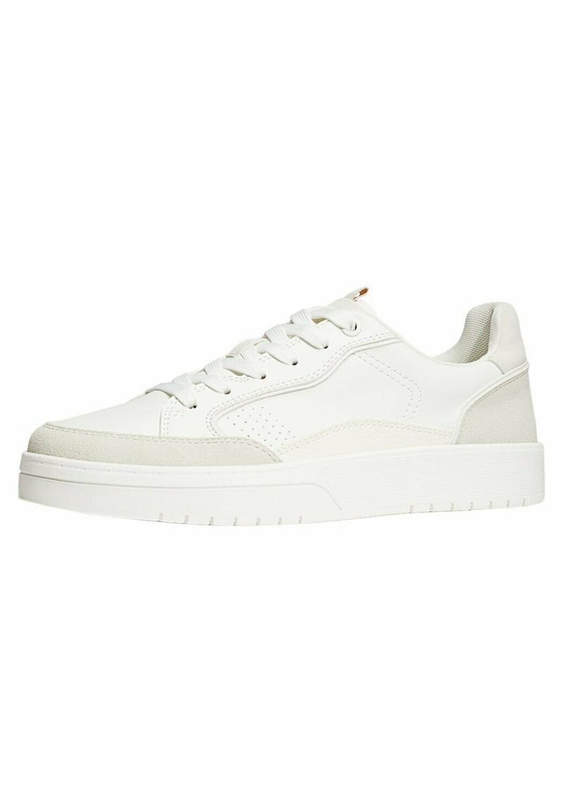 Stradivarius Stradivarius CONTRAST - Trainers - white Blitzverkäufe