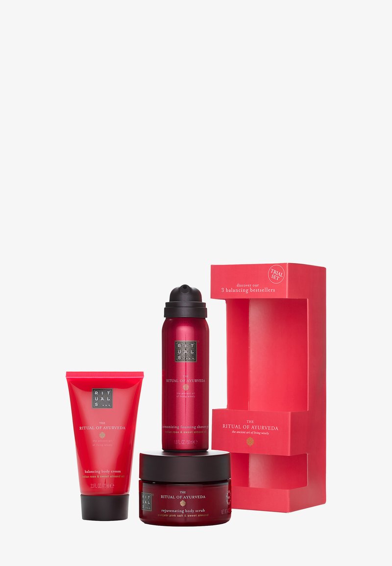 Rituals Rituals TRIAL SET THE RITUAL OF AYURVEDA - SWEET & NUTTY - SWEET ALMOND & INDIAN ROSE - Bath and body set