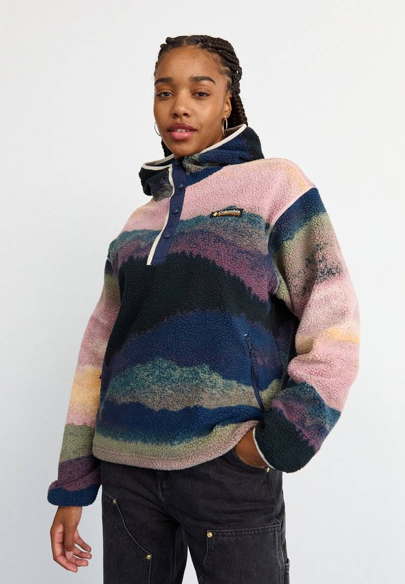 Columbia Columbia HELVETIA™ II PRINTED HOODIE - Hoodie - collegiate navy