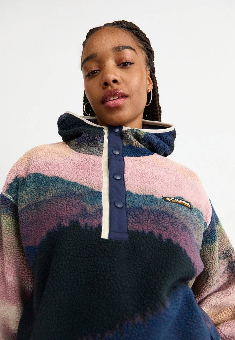 Columbia Columbia HELVETIA™ II PRINTED HOODIE - Hoodie - collegiate navy Günstiger Verkauf