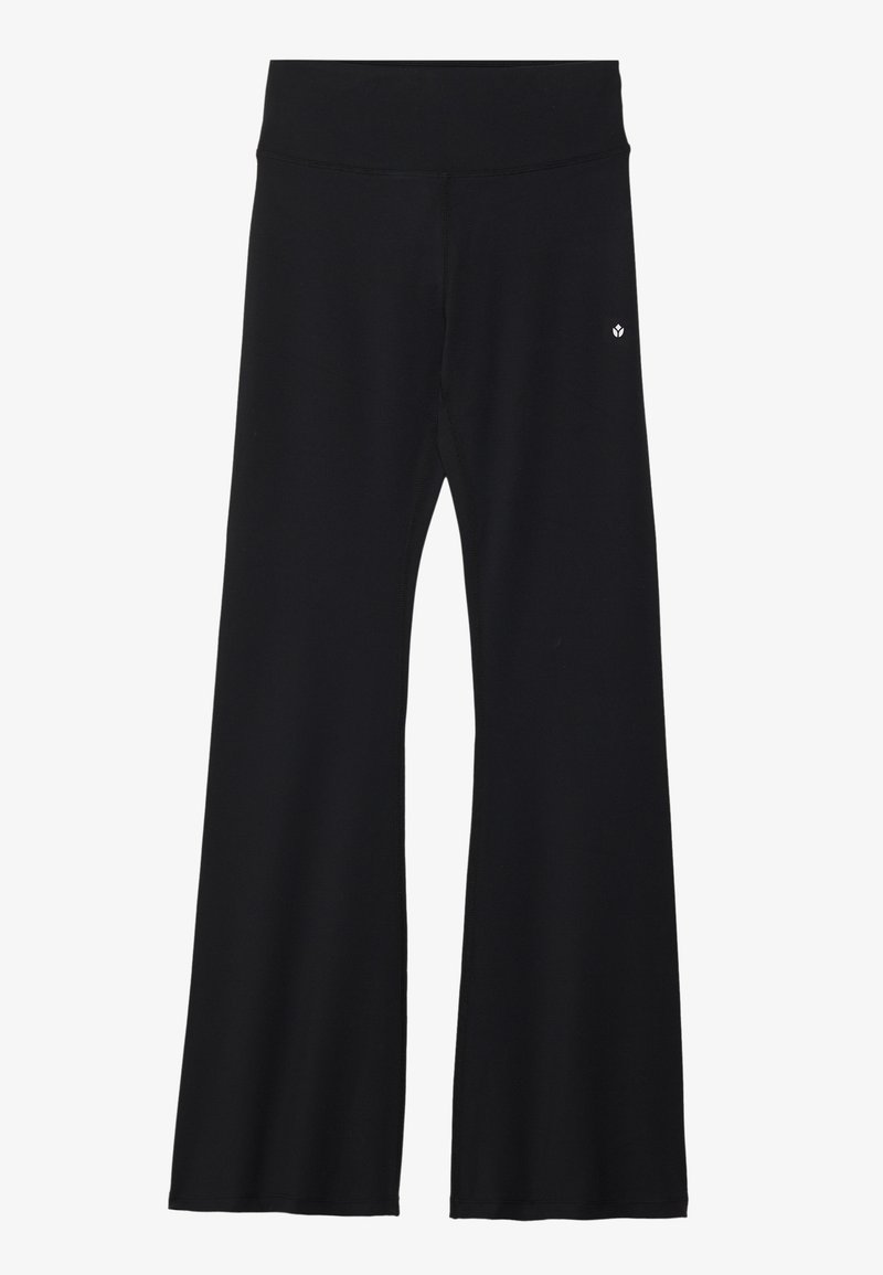 Even&Odd active Even&Odd active FLARED LEGGINGS - Tracksuit bottoms - black Outlet