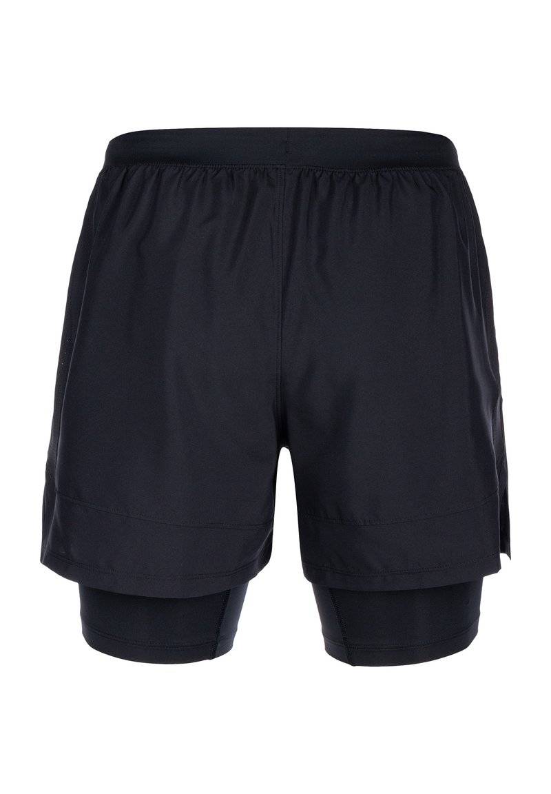 Under Armour Under Armour LAUNCH SHORTS 2-IN-1 - Sports shorts - black black reflective Verkauf