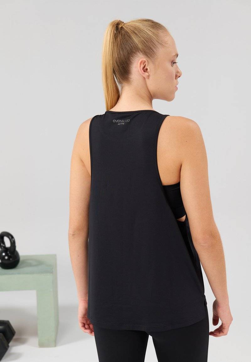 Even&Odd active Even&Odd active Top - black Schlussverkauf