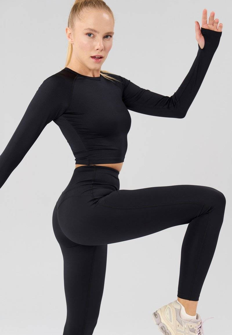 Even&Odd active Even&Odd active Long sleeved top - black Neueste Mode