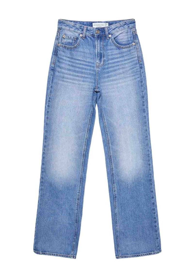 Stradivarius Stradivarius Straight leg jeans - light blue Online
