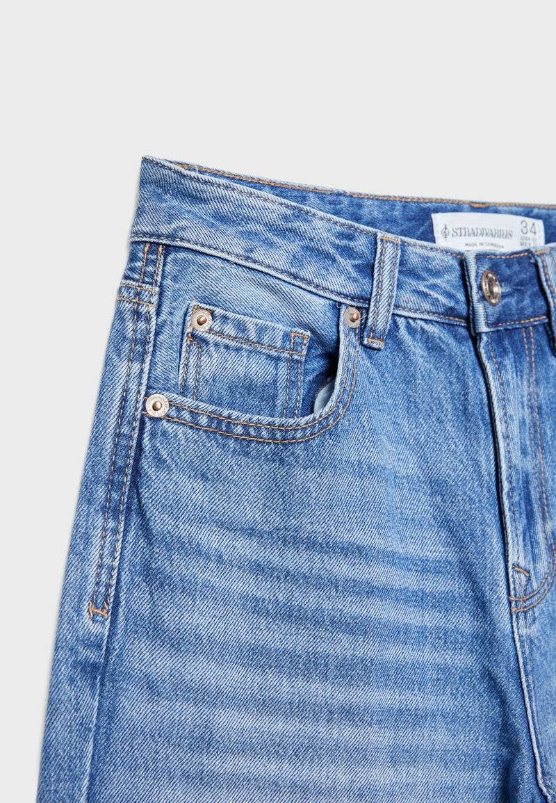 Stradivarius Stradivarius Straight leg jeans - light blue Online