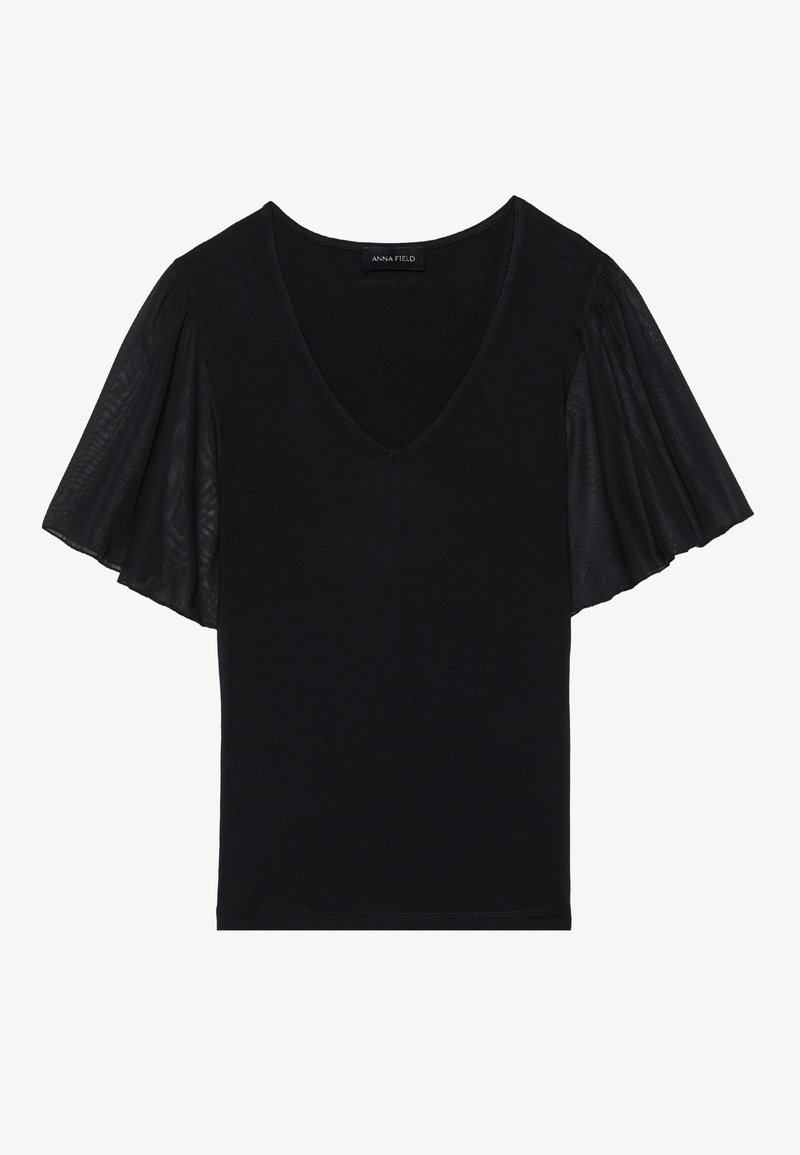 Anna Field Anna Field Print T-shirt - black Angebote