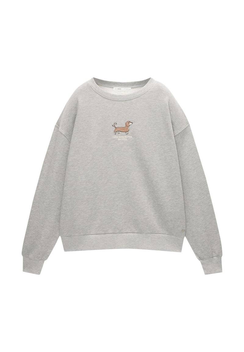 PULL&BEAR PULL&BEAR DOG - Sweatshirt - grey Fabrikverkauf